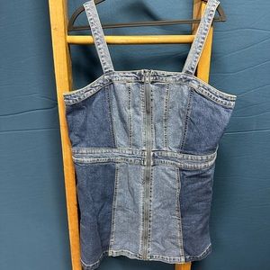 Target Jean overall skirt xxl